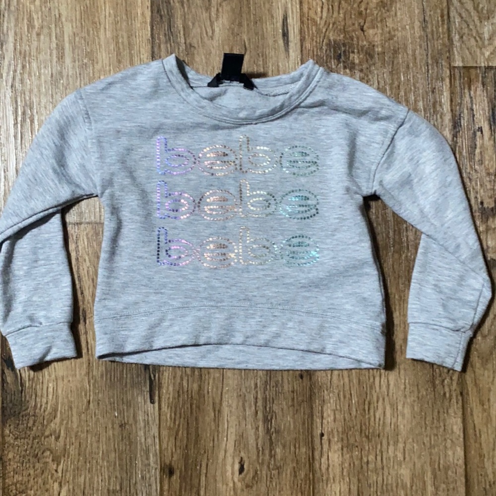 Little grils crew neck hoodie
